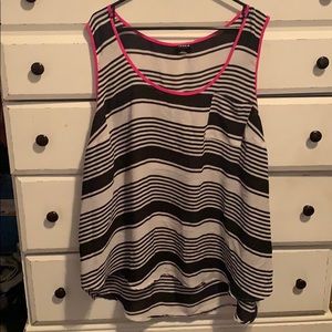 Torrid Chiffon Tank Top